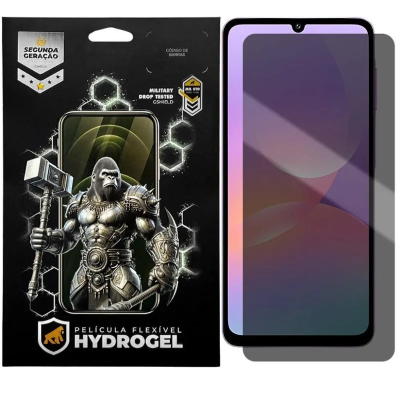 Película De Proteção Gshield Privacidade Hydrogel Para Samsung Galaxy M17e Transparente 1 Unidade