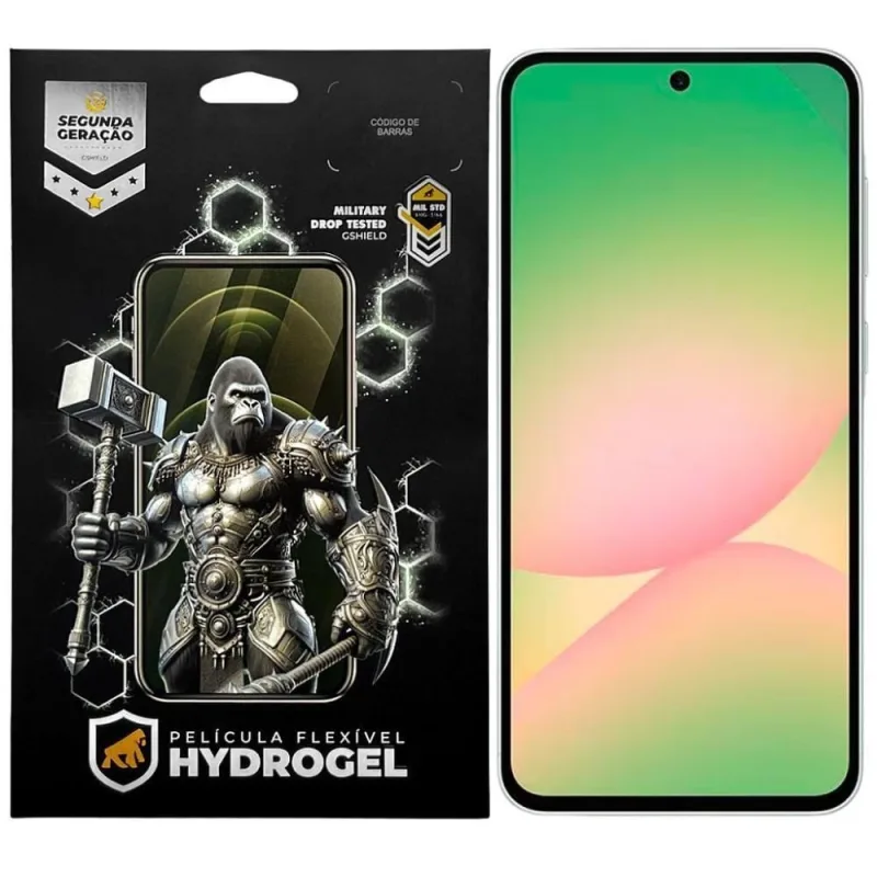Película Gshield para Samsung Galaxy A57 Hydrogel Gamer Fosca com Revestimento Oleofóbico 1 Unidade - Gshield - Celular E Smartphone