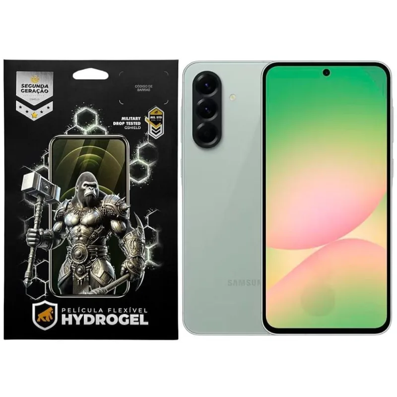 Kit Película Frontal e Traseira Gshield para Samsung Galaxy A57 Proteção Completa Hydrogel Hd - Gshield - Celular E Smartphone