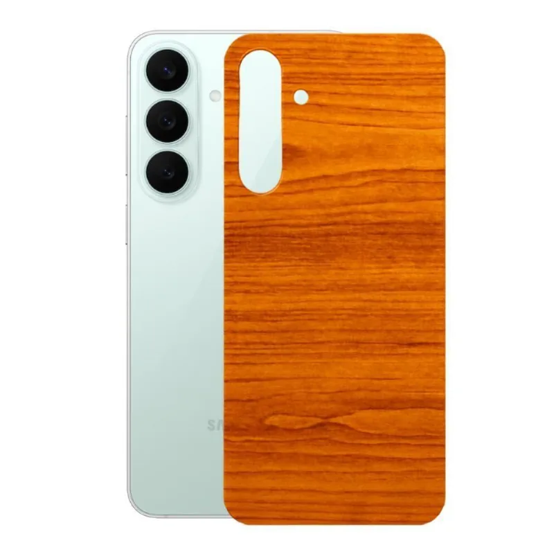 Película Traseira para Smartphone Gshield Samsung Galaxy S26 FE Proteção Efeito Madeira Clara Hidro