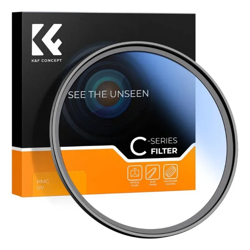 Filtro Uv Hmc K&amp;f Concept 67mm Proteção Objetiva