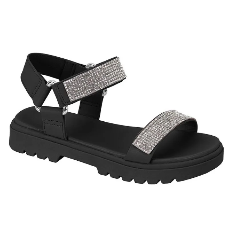 Sandalia Molekinha Ref 2344.135.9569 Preto 031