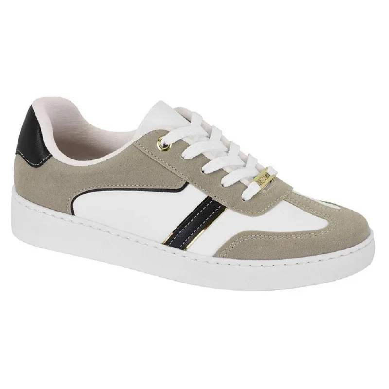 Tenis Vizzano Ref 1214.1063.24146 Branco/branco Off/preto/dourado 035