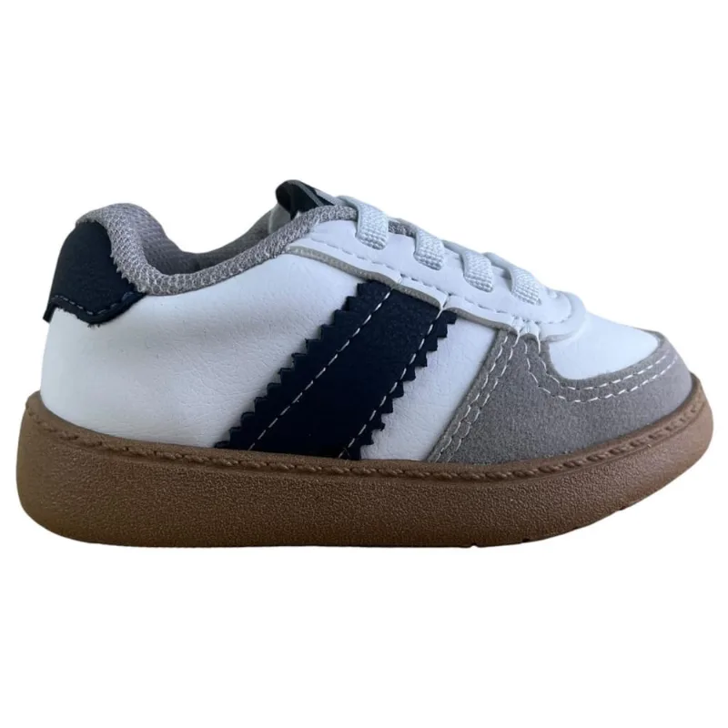 Tenis Casual Infantil Molekinho Bebe Calce Facil Moda