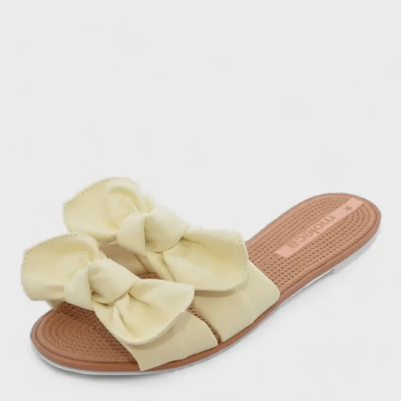 Tamanco Feminino Moleca Flat ref: 5297424 camurca
