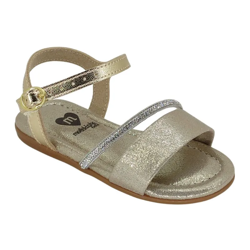 Sandália Molekinha Strass 2114277 - Infantil
