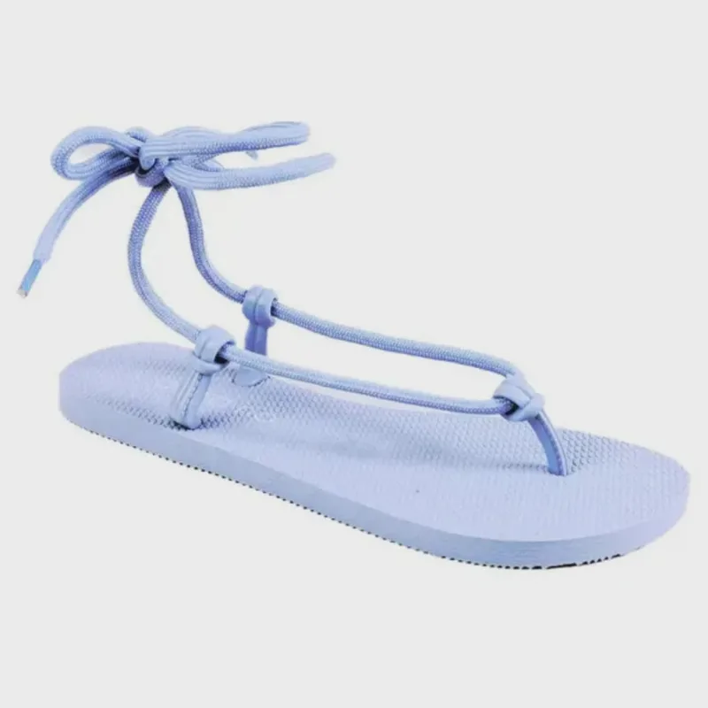 Sandália Chinelo Casual Beira Rio Cadarço de Amarrar Feminino Jeans