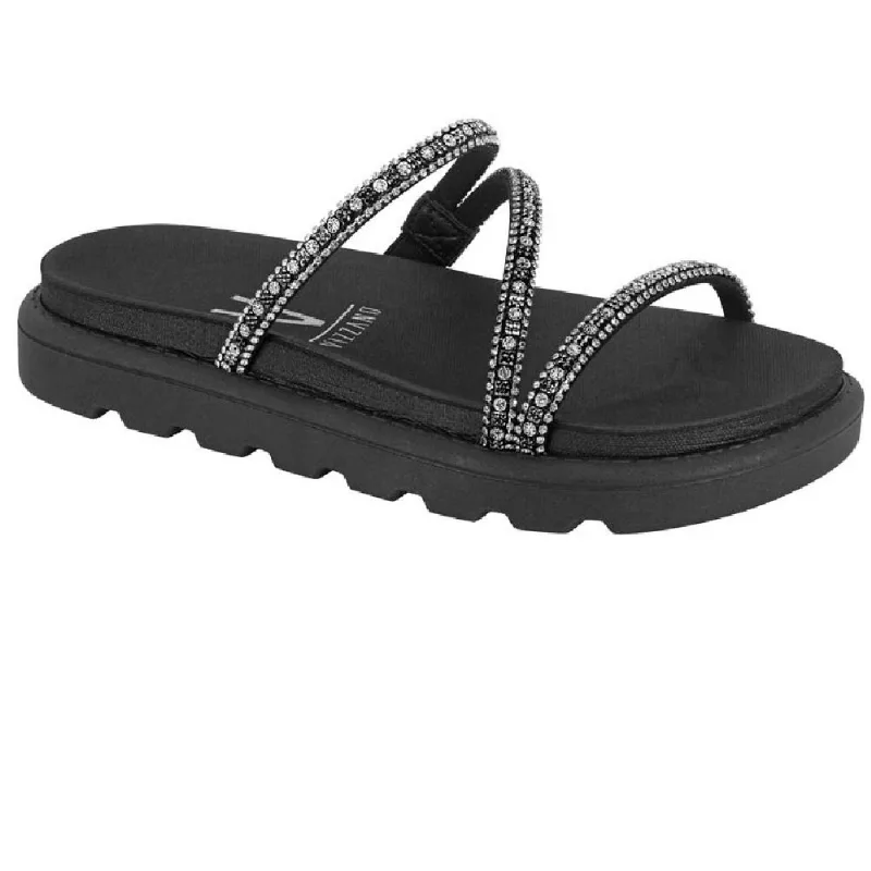 Papete Vizzano Ref 6459.118.29043 Preto/cristal/preto Diamond 034