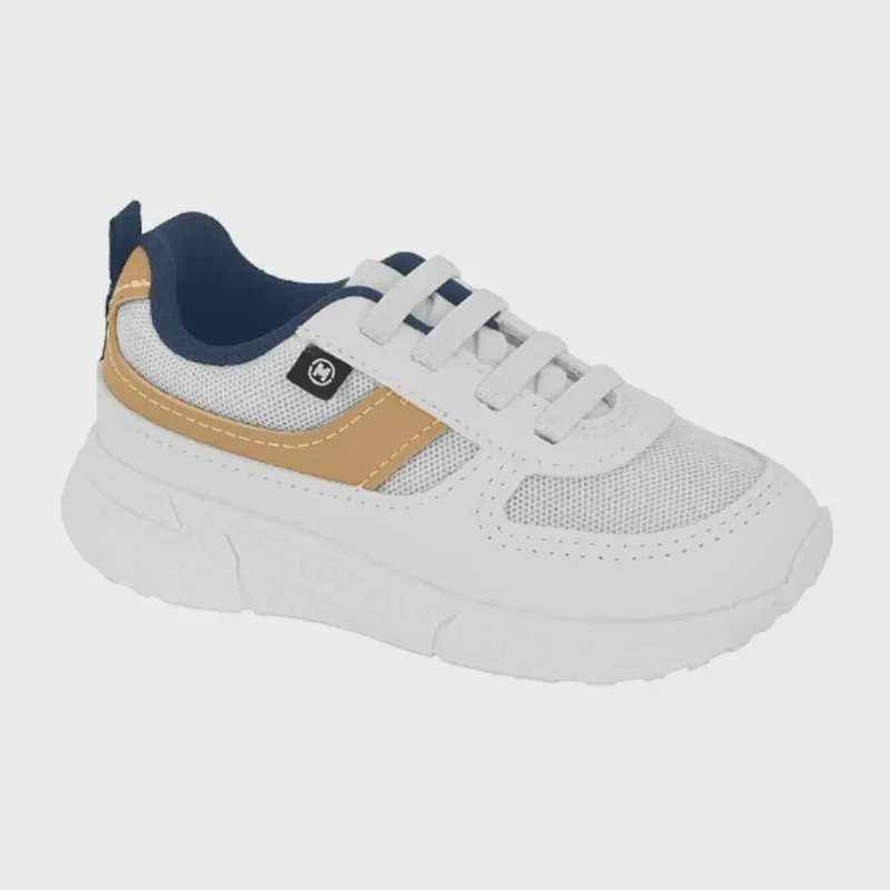 Molekinho Tenis Napa Floter Rustico Branco