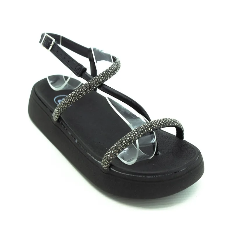 Sandália Infantil Menina Molekinha 2358.107 - Preto