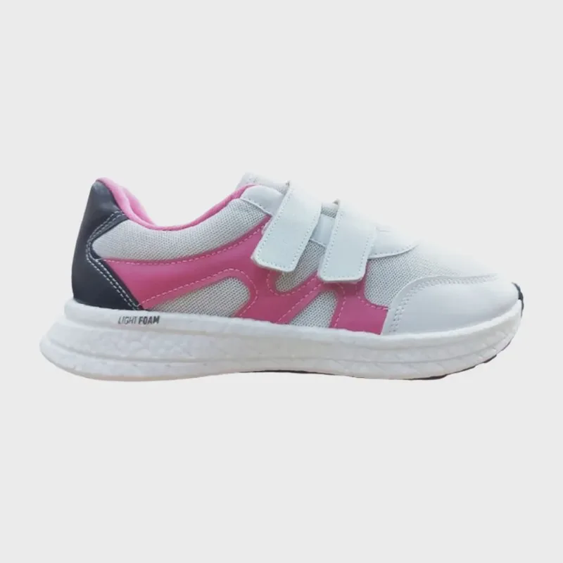 Molekinha Tenis Nylon Light Foam Branco