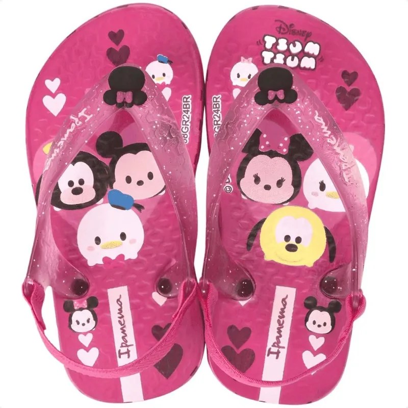 Chinelo Baby Ipanema Joy Personagens Estiloso Confortável