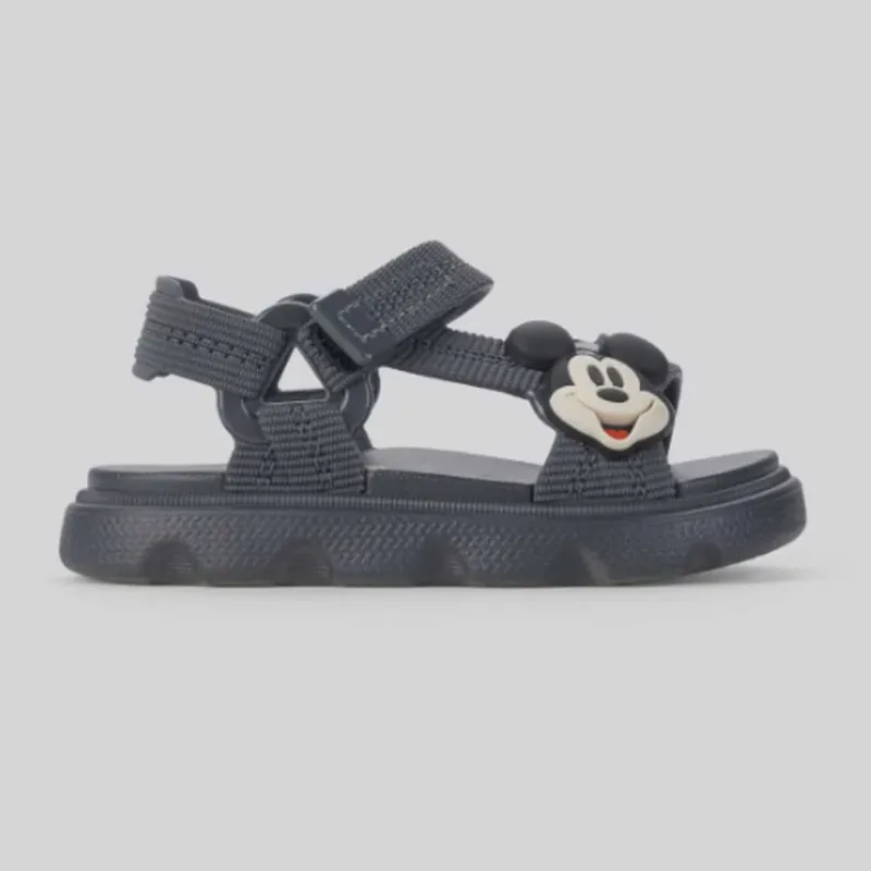 Sandália Infantil Disney Easy Baby Cinza Grendene Kids 23160-BF394