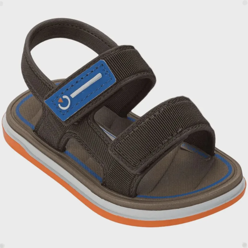 Papete Sandália Baby Cartago Malaga Anatômico Tiras Autocolantes Resistente Flexível