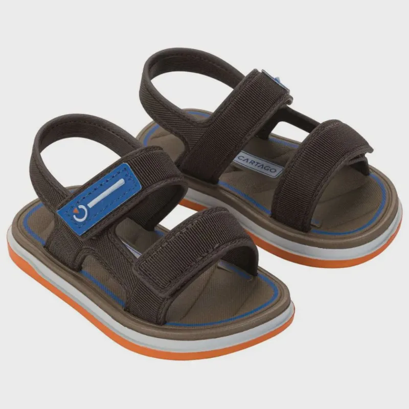 Sandalia Infantil Baby Cartago Malaga Sport 12405 Meninos