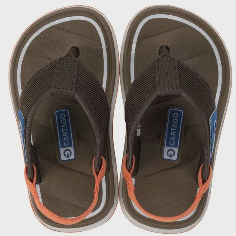 Sandalia Cartago Malaga Sport Dedo Baby 12406 Meninos