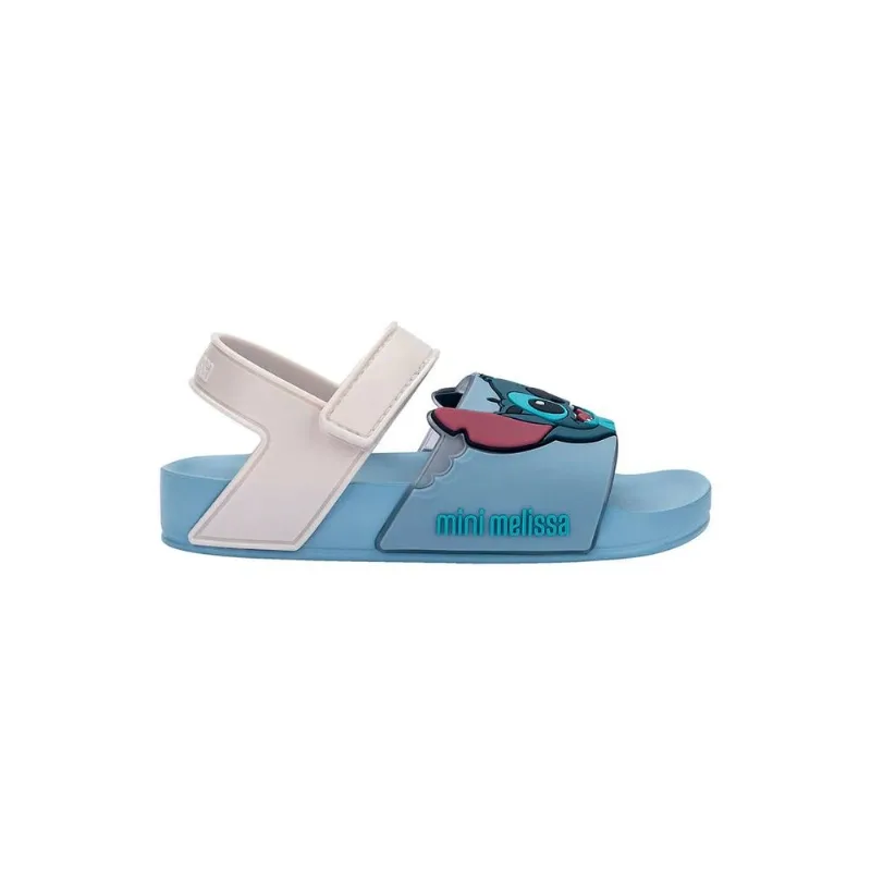 Sandália Mini Melissa Stitch Azul Flowing Sandal 20/21 / Azul