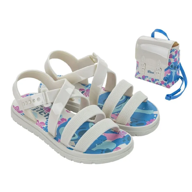 Sandalia Grendene Kids Disney Sweet Bag Bege/bege/azul 034