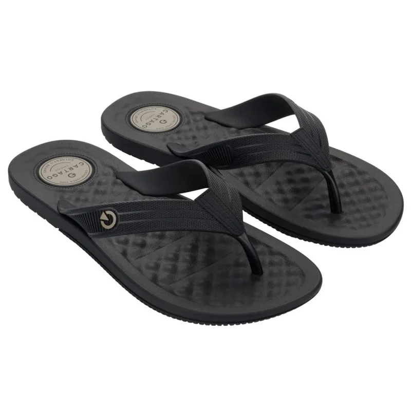 Sandália Masculina Cartago Arizona Light 12517 Preto, Preto e Bege 42 - Cartago