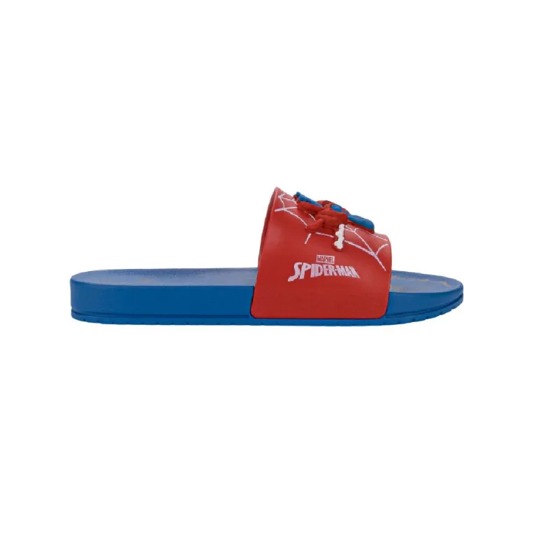 Chinelo Grendene Kids Homem Aranha View Ii Azul/vermelho 029