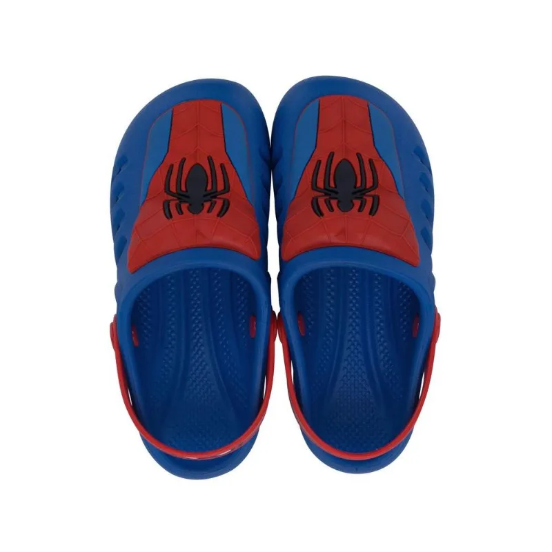 Babuche Grendene Kids Homem Aranha Ready Azul Medio/vermelho 034