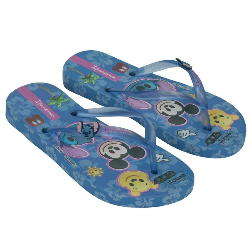 Sandália Infantil Ipanema Disney Joy Azul 31/32 - IPANEMA - Vestuário