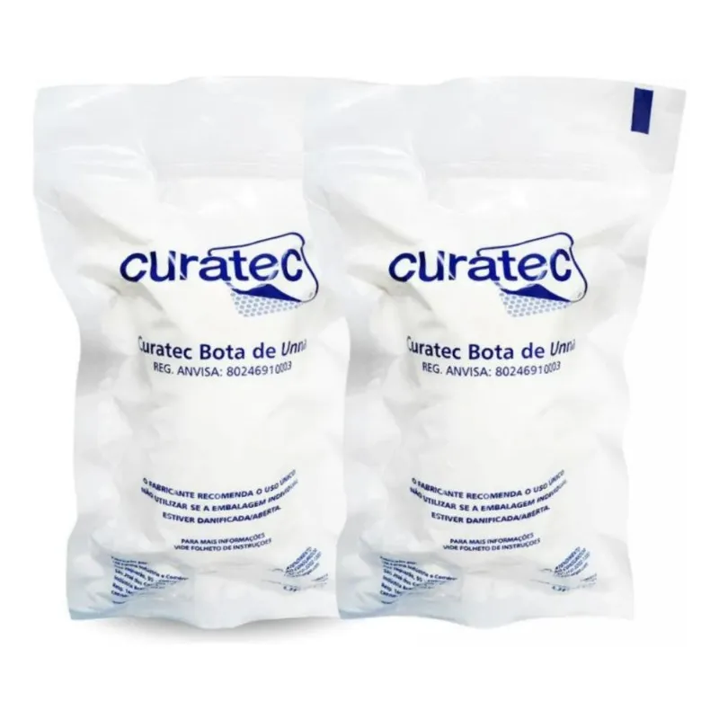 10x Curativo Bota De Unna Curatec 10,2cm X 9,14m - 02unidad