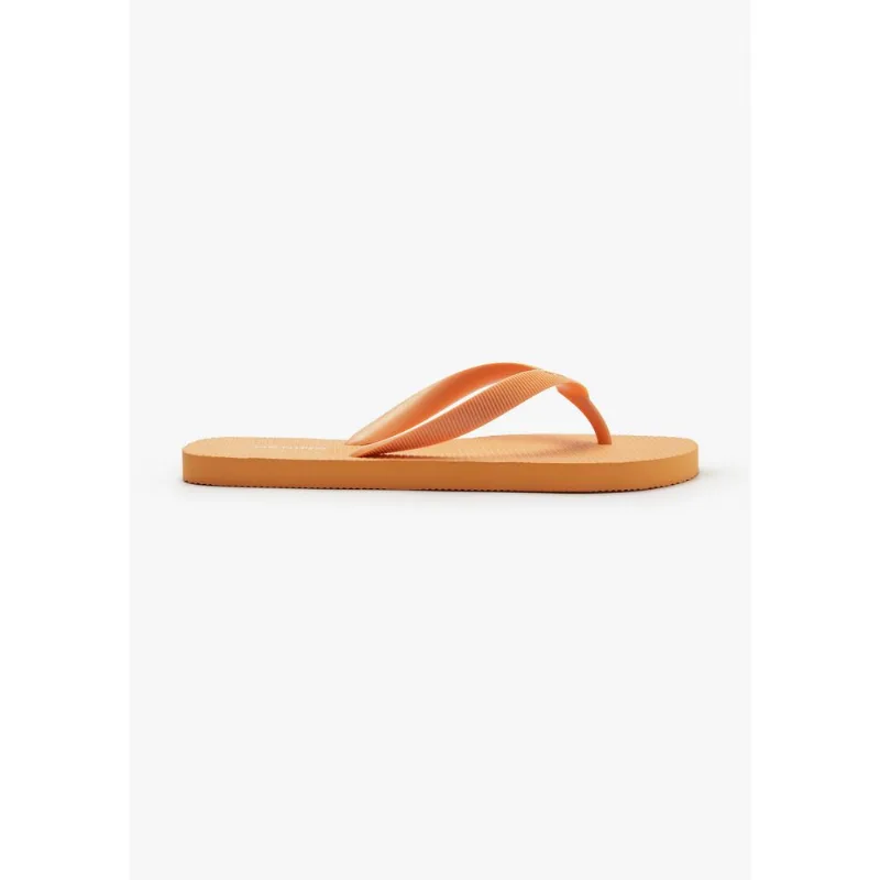 Chinelo de Dedo Feminino Fosco - Laranja 036