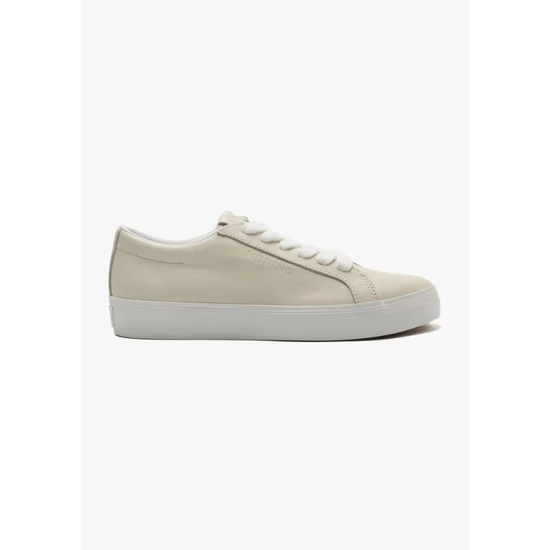 Tênis Masculino Casual Couro - Bege 038