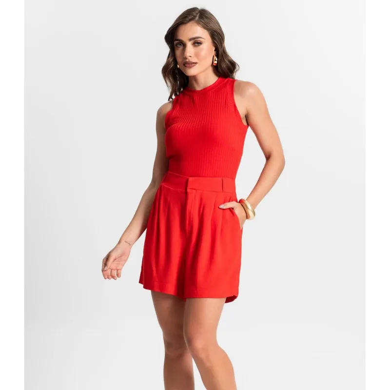 Bermuda Feminina Endless Laranja G