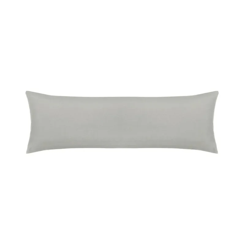 Fronha Body Pillow Toque Acetinado Altenburg Cinza Un