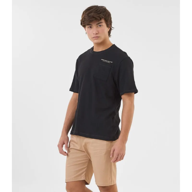 Bermuda Juvenil Em Sarja Masculina Minty Marrom 16