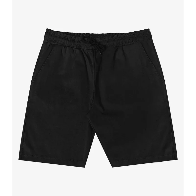 Bermuda Juvenil Em Sarja Masculina Minty Preto 20