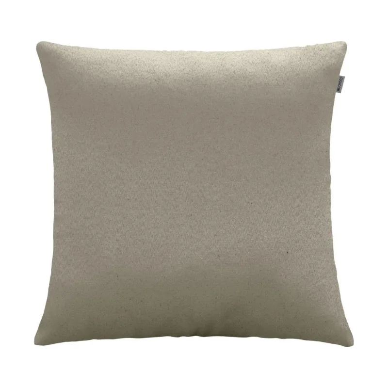 Capa De Almofada Jacquard Liso Adomes Bege UN / Bege