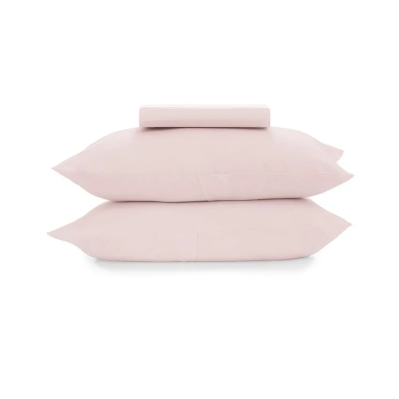 Jogo De Cama Casal Malha Fio Penteado Altenburg Rosa Un