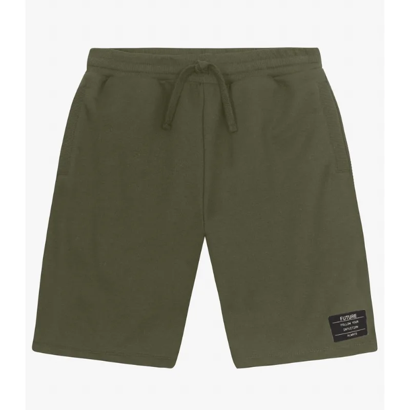 Bermuda Juvenil Masculina em Moletom Minty Verde 16