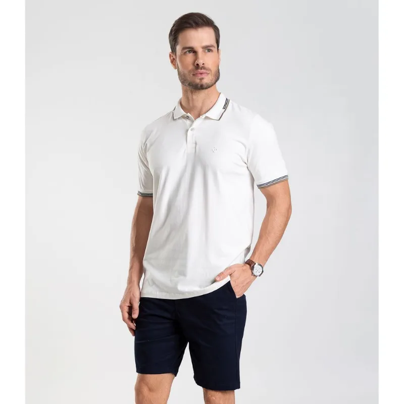 Bermuda Masculina em sarja Diametro Azul 40
