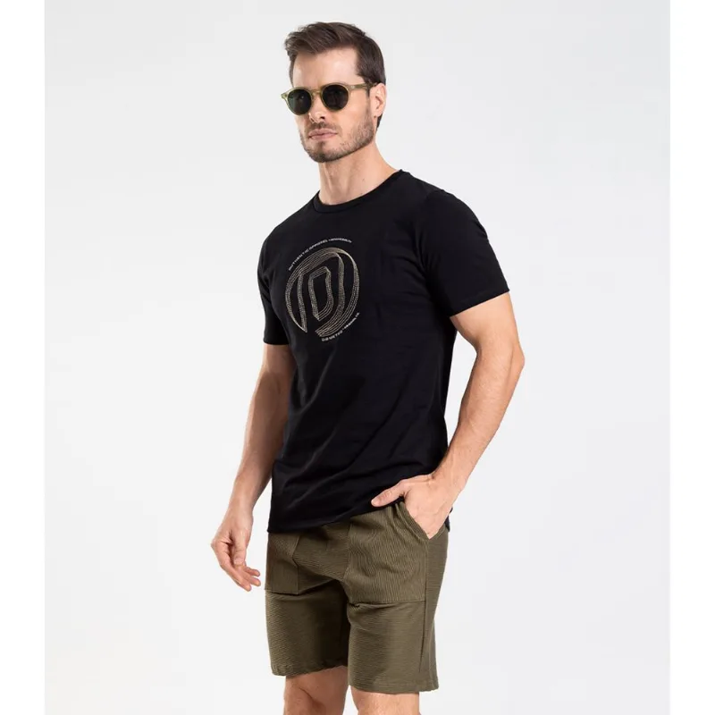 Bermuda Masculina Moletinho Gorgurinho Diametro Verde P