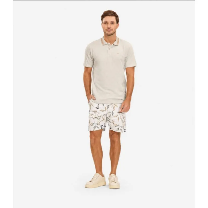 Bermuda Sarja Masculina Diametro Bege M