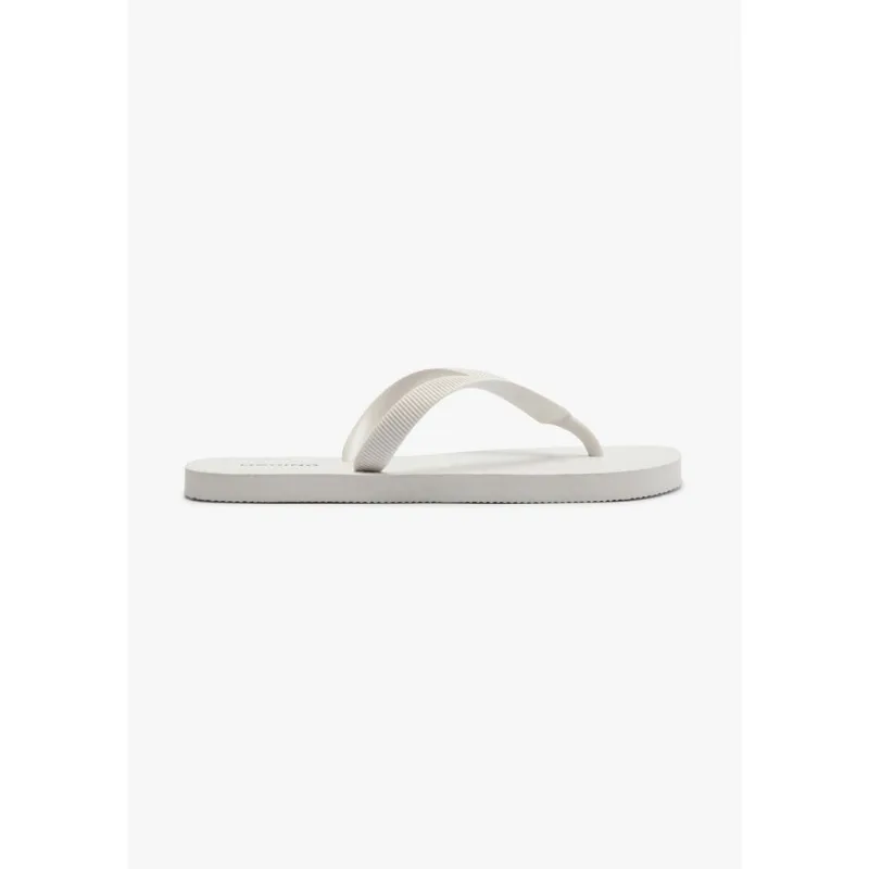 Chinelo De Dedo Masculino Texturizado - Branco 040