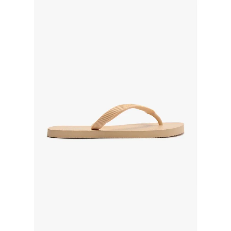 Chinelo De Dedo Feminino Texturizado - Bege 036