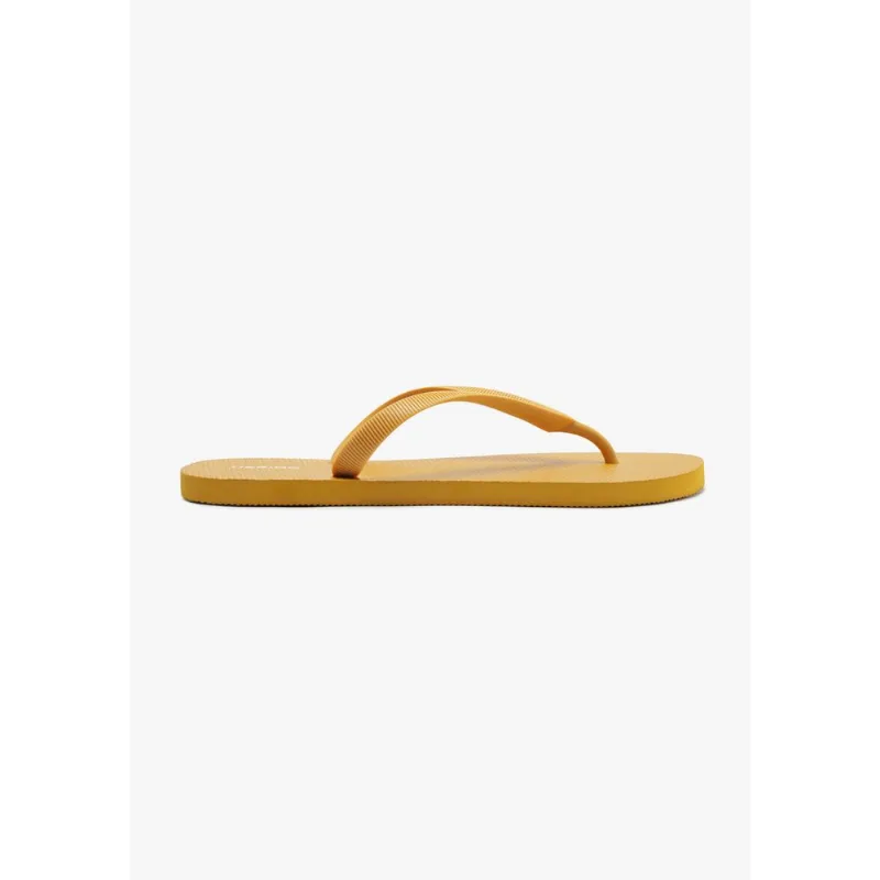 Chinelo De Dedo Feminino Texturizado - Amarelo 044