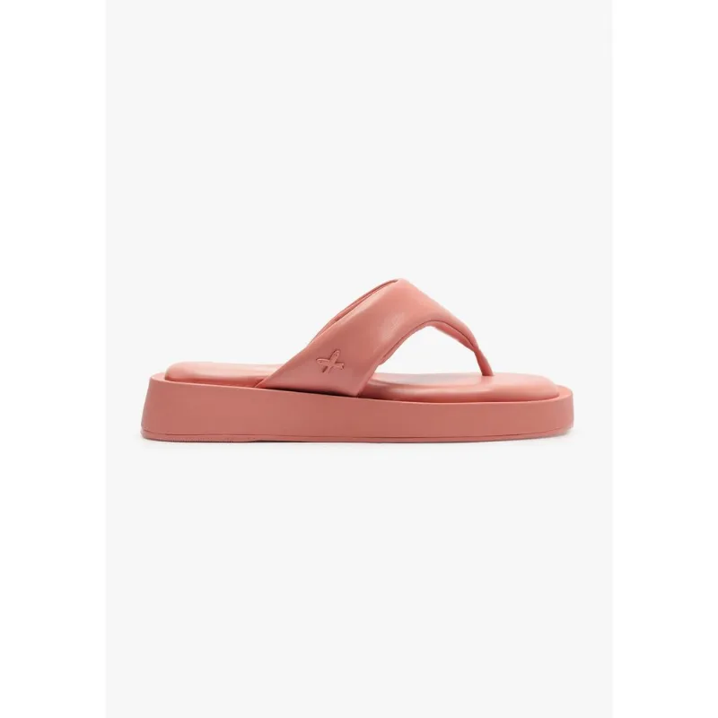 Sandália Solar Hering Flatform Feminina - Rosa 039