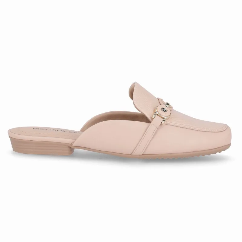 Mule Raquel Salto Baixo Rose 42