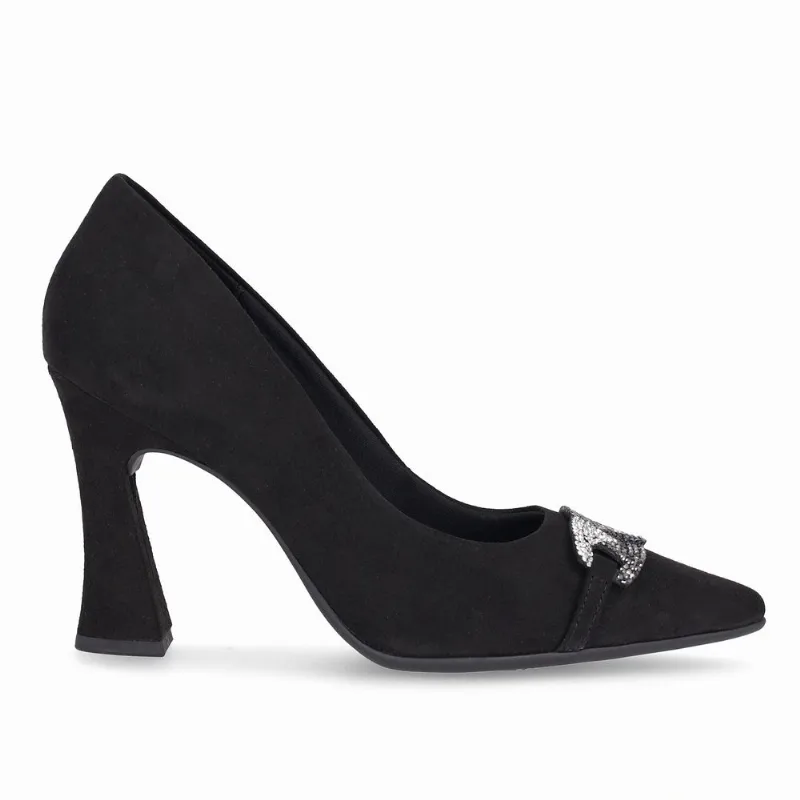 Scarpin Silvana Salto Alto Preto 39