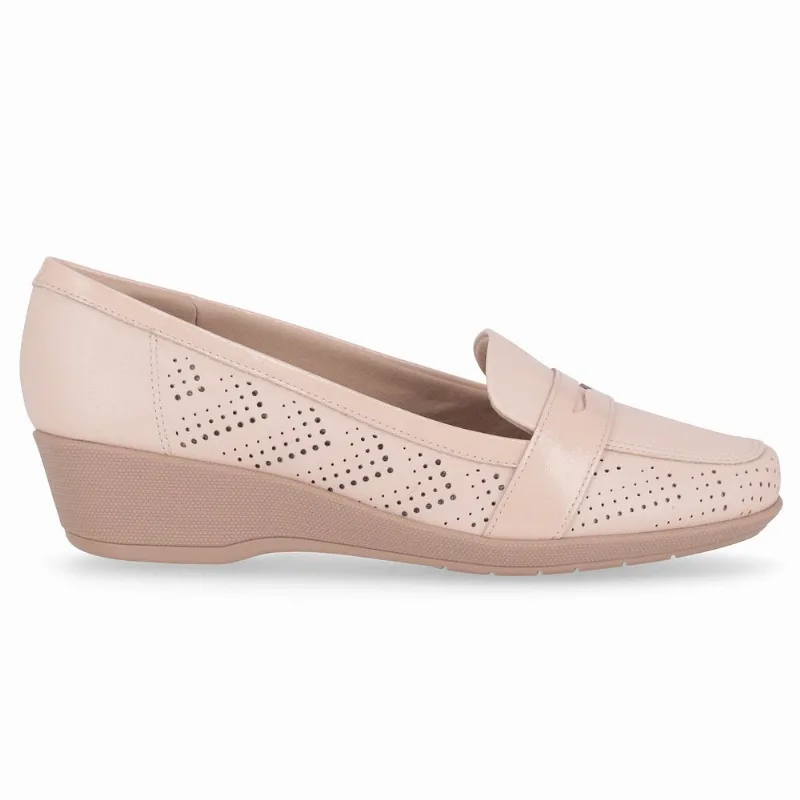 Loafer Ivone Anabela Médio Rose 39