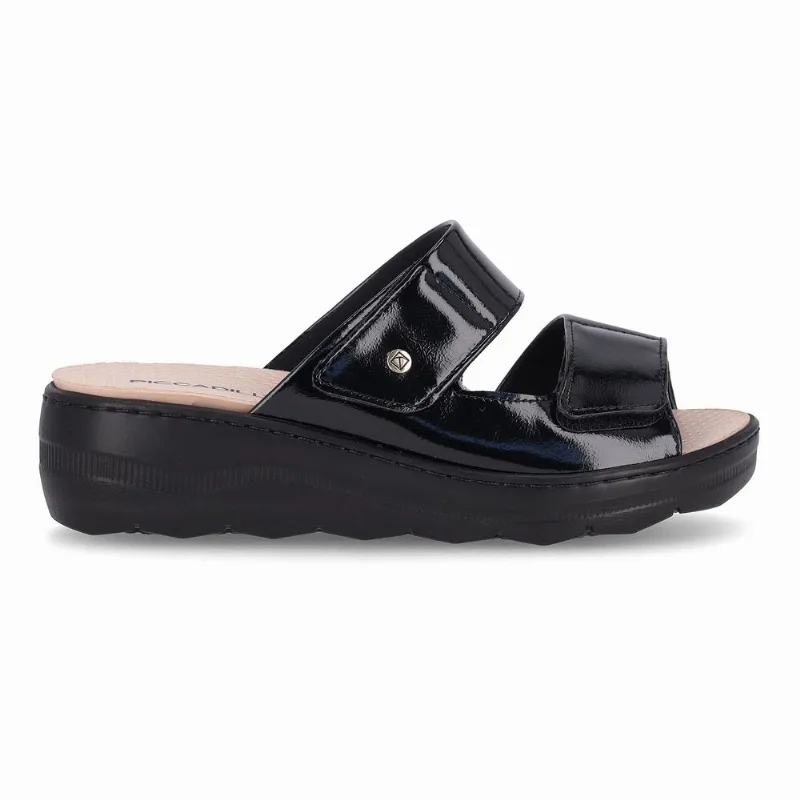Tamanco Spa Anabela Médio Preto 35