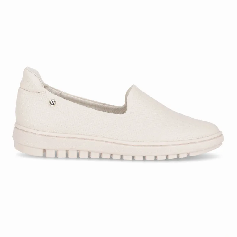 Tênis Nici Salto Baixo Off White 40