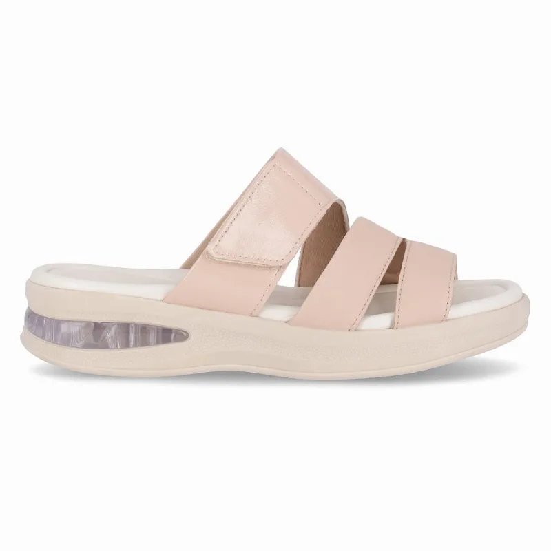 Tamanco SoftStep Anabela Médio Rose 36