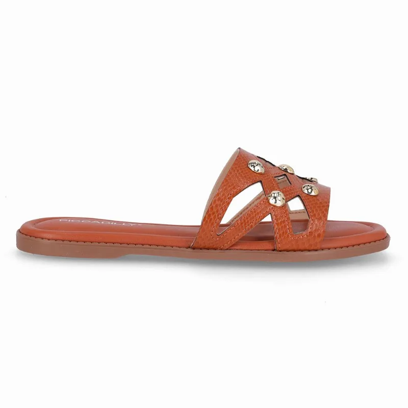 Rasteirinha Gabi Ocre 40